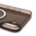 Чехол-накладка для Apple iPhone 16 Plus (прозрачный/черный) ORG PC Clear Case SafeMag