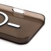 Чехол-накладка для Apple iPhone 16 Plus (прозрачный/черный) ORG PC Clear Case SafeMag