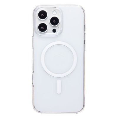 Чехол-накладка для Apple iPhone 16 Pro Max (прозрачный) ORG PC Clear Case SafeMag