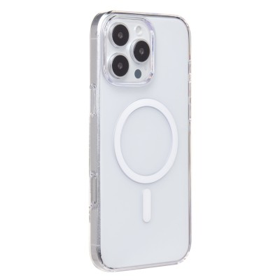 Чехол-накладка для Apple iPhone 16 Pro Max (прозрачный) ORG PC Clear Case SafeMag