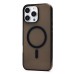 Чехол-накладка для Apple iPhone 16 Pro Max (прозрачный/черный) ORG PC Clear Case SafeMag