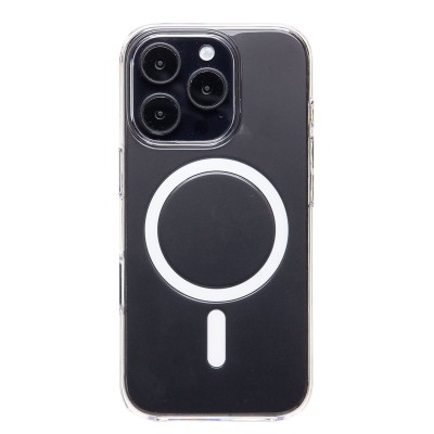 Чехол-накладка для Apple iPhone 16 Pro (прозрачный) ORG PC Clear Case SafeMag