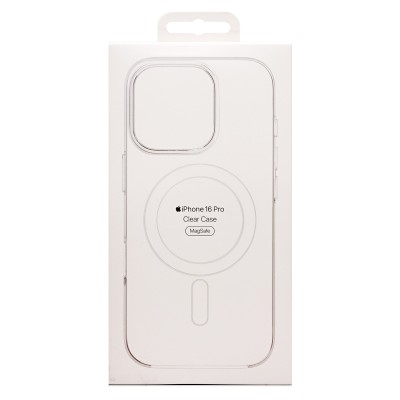 Чехол-накладка для Apple iPhone 16 Pro (прозрачный) ORG PC Clear Case SafeMag
