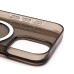 Чехол-накладка для Apple iPhone 16 Pro (прозрачный/черный) ORG PC Clear Case SafeMag
