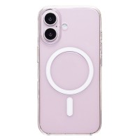 Чехол-накладка для Apple iPhone 16 (прозрачный) ORG PC Clear Case SafeMag