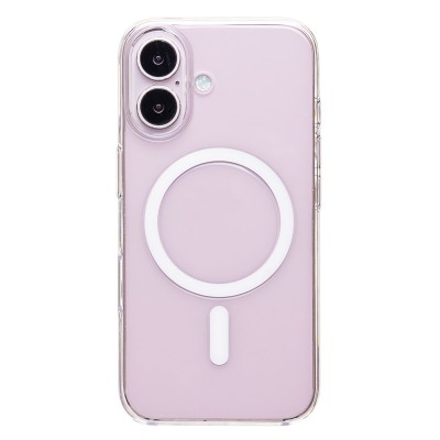 Чехол-накладка для Apple iPhone 16 (прозрачный) ORG PC Clear Case SafeMag
