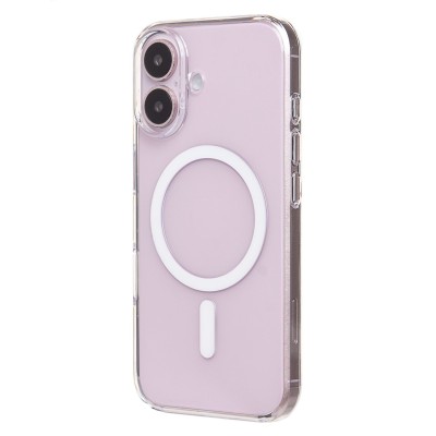 Чехол-накладка для Apple iPhone 16 (прозрачный) ORG PC Clear Case SafeMag