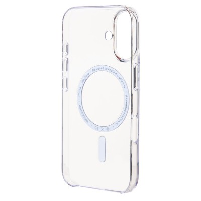 Чехол-накладка для Apple iPhone 16 (прозрачный) ORG PC Clear Case SafeMag