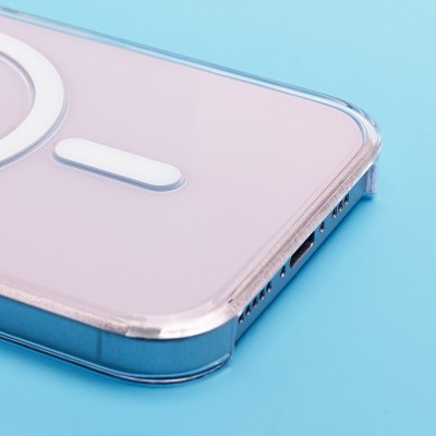 Чехол-накладка для Apple iPhone 16 (прозрачный) ORG PC Clear Case SafeMag