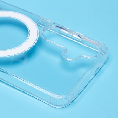 Чехол-накладка для Samsung Galaxy S25+ (прозрачный) ORG PC Clear Case SafeMag