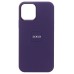 Чехол-накладка для Apple iPhone 12 Pro Max (аметист) ORG Silicone Case SafeMag с анимацией