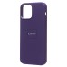 Чехол-накладка для Apple iPhone 12 Pro Max (аметист) ORG Silicone Case SafeMag с анимацией