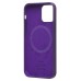 Чехол-накладка для Apple iPhone 12 Pro Max (аметист) ORG Silicone Case SafeMag с анимацией