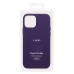 Чехол-накладка для Apple iPhone 12 Pro Max (аметист) ORG Silicone Case SafeMag с анимацией
