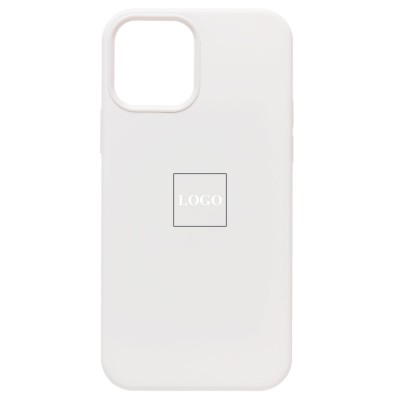 Чехол-накладка для Apple iPhone 12 Pro Max (белый) ORG Silicone Case SafeMag с анимацией