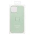 Чехол-накладка для Apple iPhone 12 Pro Max (фисташковый) ORG Silicone Case SafeMag с анимацией