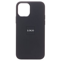 Чехол-накладка для Apple iPhone 12 (черный) ORG Silicone Case SafeMag с анимацией