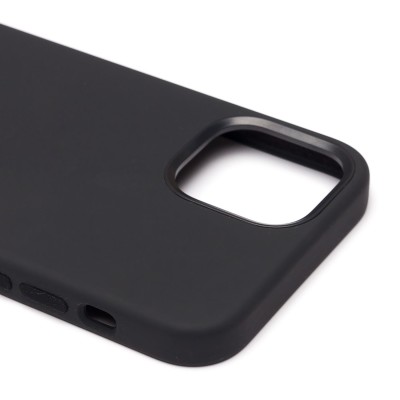 Чехол-накладка для Apple iPhone 12 (черный) ORG Silicone Case SafeMag с анимацией