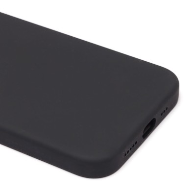 Чехол-накладка для Apple iPhone 12 (черный) ORG Silicone Case SafeMag с анимацией
