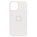 Чехол-накладка для Apple iPhone 12 (белый) ORG Silicone Case SafeMag с анимацией