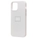 Чехол-накладка для Apple iPhone 12 (белый) ORG Silicone Case SafeMag с анимацией
