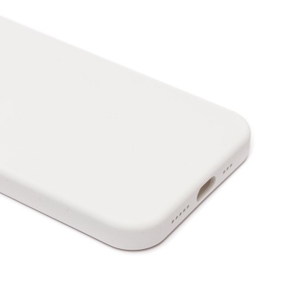 Чехол-накладка для Apple iPhone 12 (белый) ORG Silicone Case SafeMag с анимацией