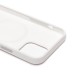 Чехол-накладка для Apple iPhone 12 (белый) ORG Silicone Case SafeMag с анимацией