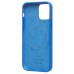 Чехол-накладка для Apple iPhone 12 (голубой) ORG Silicone Case SafeMag с анимацией