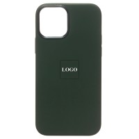 Чехол-накладка для Apple iPhone 12 Pro (кипрский зелёный) ORG Silicone Case SafeMag с анимацией