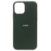 Чехол-накладка для Apple iPhone 12 (кипрский зелёный) ORG Silicone Case SafeMag с анимацией