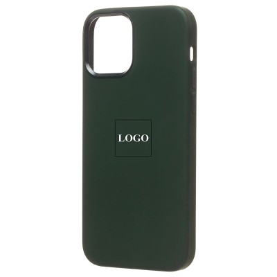 Чехол-накладка для Apple iPhone 12 (кипрский зелёный) ORG Silicone Case SafeMag с анимацией