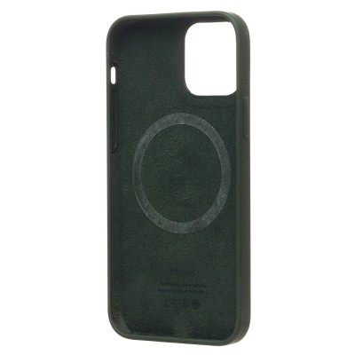 Чехол-накладка для Apple iPhone 12 (кипрский зелёный) ORG Silicone Case SafeMag с анимацией