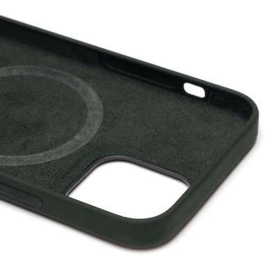 Чехол-накладка для Apple iPhone 12 (кипрский зелёный) ORG Silicone Case SafeMag с анимацией