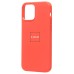 Чехол-накладка для Apple iPhone 12 (розовый цитрус) ORG Silicone Case SafeMag с анимацией