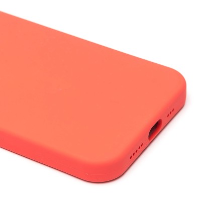 Чехол-накладка для Apple iPhone 12 (розовый цитрус) ORG Silicone Case SafeMag с анимацией