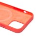 Чехол-накладка для Apple iPhone 12 (розовый цитрус) ORG Silicone Case SafeMag с анимацией