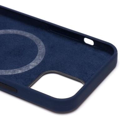 Чехол-накладка для Apple iPhone 12 (синий омут) ORG Silicone Case SafeMag с анимацией