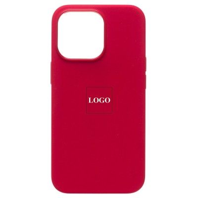 Чехол-накладка для Apple iPhone 13 Pro Max (красный) ORG Silicone Case SafeMag с анимацией