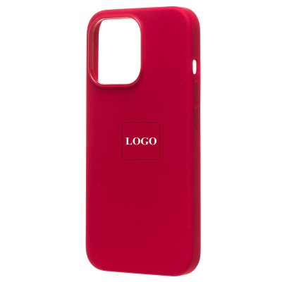 Чехол-накладка для Apple iPhone 13 Pro Max (красный) ORG Silicone Case SafeMag с анимацией