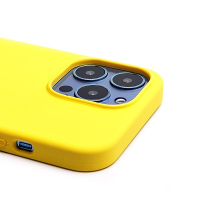 Чехол-накладка для Apple iPhone 13 Pro (лимонный) ORG Silicone Case SafeMag с анимацией