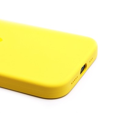 Чехол-накладка для Apple iPhone 13 Pro (лимонный) ORG Silicone Case SafeMag с анимацией