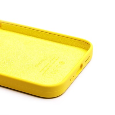 Чехол-накладка для Apple iPhone 13 Pro (лимонный) ORG Silicone Case SafeMag с анимацией