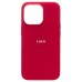 Чехол-накладка для Apple iPhone 13 Pro (красный) ORG Silicone Case SafeMag с анимацией