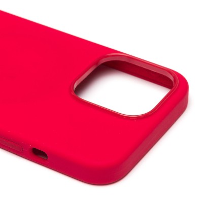 Чехол-накладка для Apple iPhone 13 Pro (красный) ORG Silicone Case SafeMag с анимацией