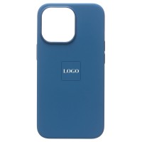 Чехол-накладка для Apple iPhone 13 Pro (голубая сойка) ORG Silicone Case SafeMag с анимацией