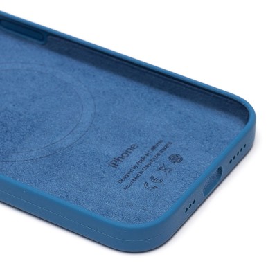 Чехол-накладка для Apple iPhone 13 Pro (голубая сойка) ORG Silicone Case SafeMag с анимацией