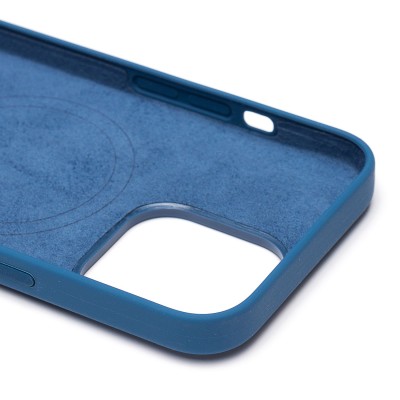 Чехол-накладка для Apple iPhone 13 Pro (голубая сойка) ORG Silicone Case SafeMag с анимацией