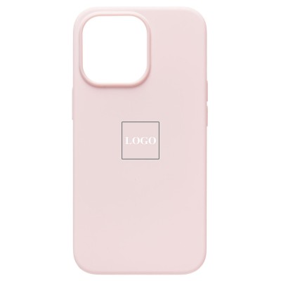 Чехол-накладка для Apple iPhone 13 Pro (розовый мел) ORG Silicone Case SafeMag с анимацией