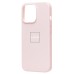 Чехол-накладка для Apple iPhone 13 Pro (розовый мел) ORG Silicone Case SafeMag с анимацией