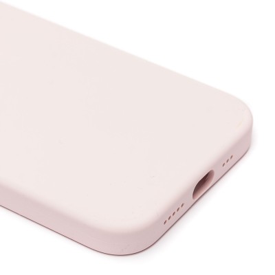 Чехол-накладка для Apple iPhone 13 Pro (розовый мел) ORG Silicone Case SafeMag с анимацией